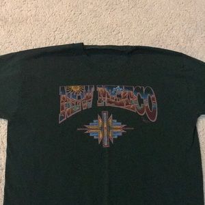 Cool Vintage New Mexico T shirt Aztec Print